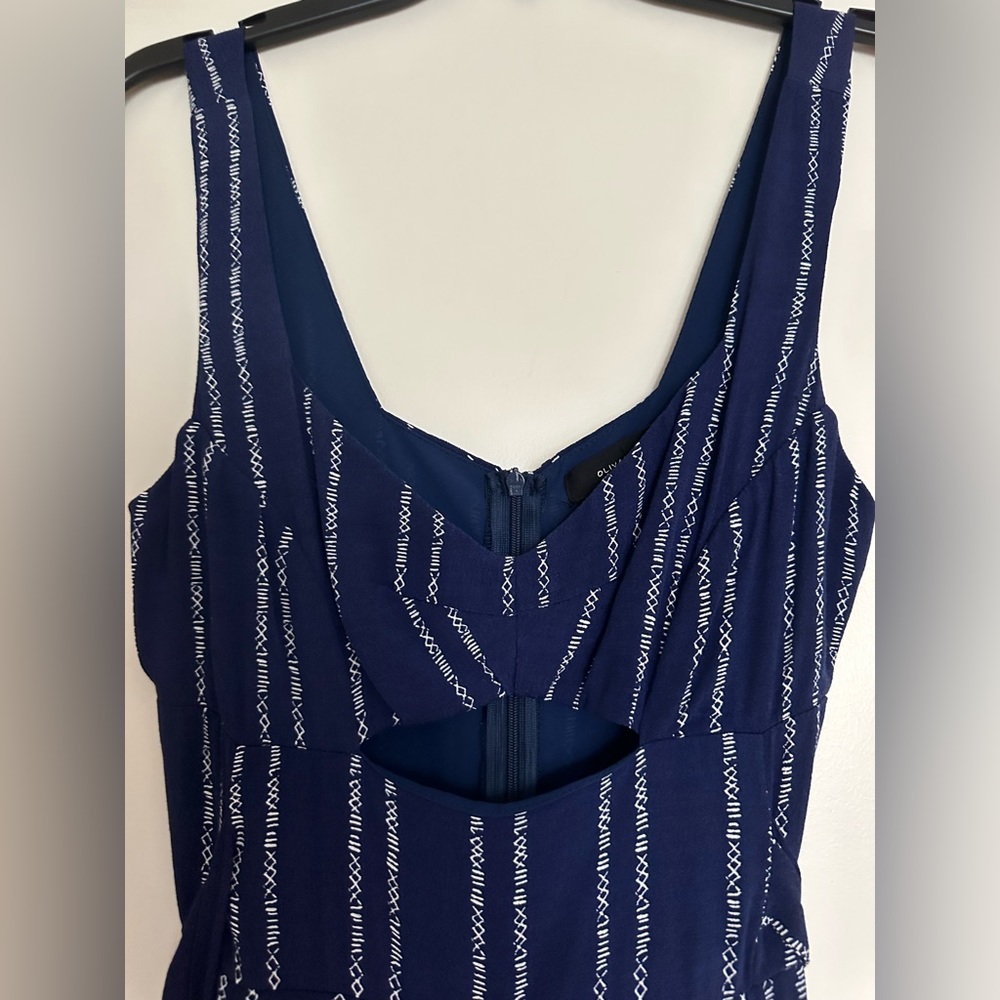 Patterned jumpsuit. Excellent condition!